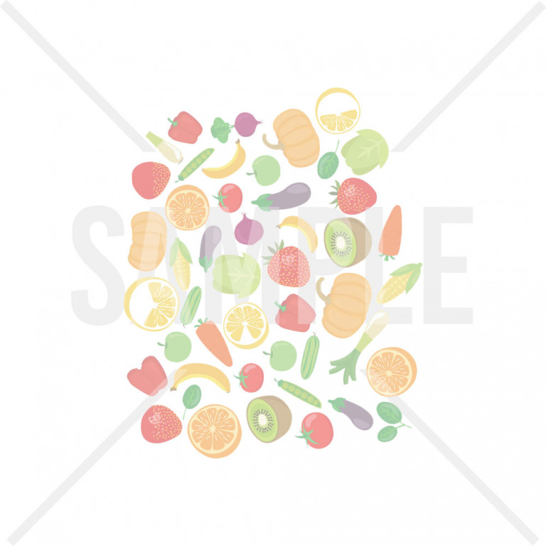 野菜・果物のイラスト