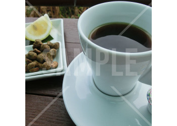 沖縄の黒糖喫茶 コーヒーと黒糖のお菓子
