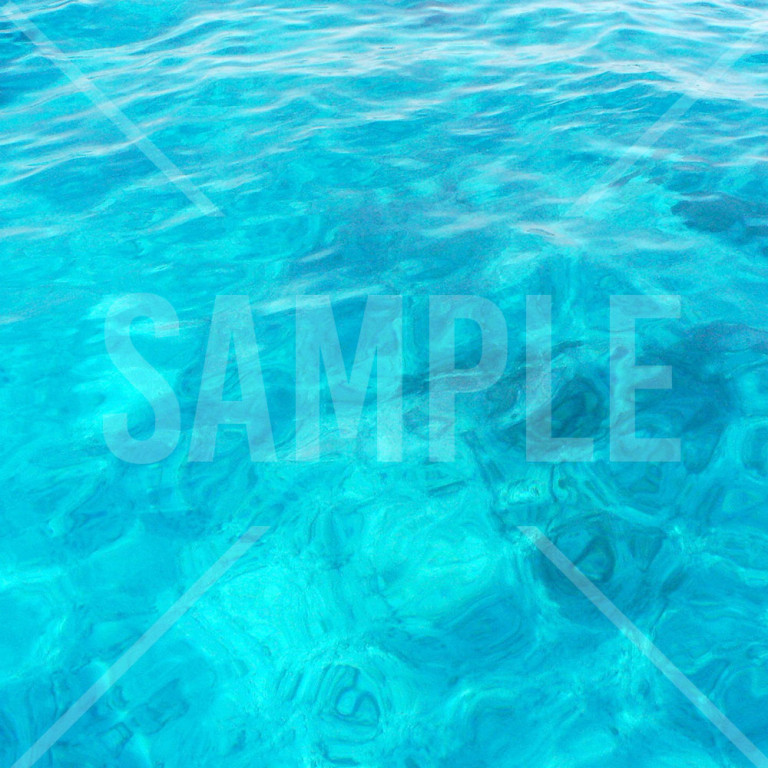 サイパン 青い海 透き通る水の模様